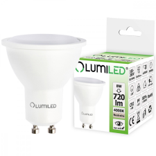 LUMILED GU10 LED izzó 8W = 70W 720lm 4000K semleges 120° LUMILED izzó