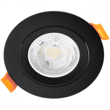 LUMILED Halogén süllyeszthető mozgatható kerek fekete rögzítő GU10 MR16 VENTUS Lumiled világítás