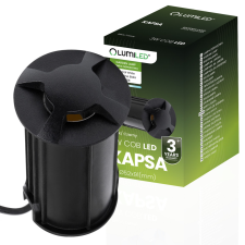 LUMILED Lampa Ogrodowa Najazdowa Do gruntowa Schodowa 4x 3W LED IP44 KAPSA LUMILED világítás