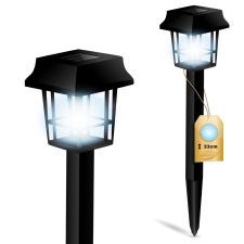 LUMILED Lampa Solarna Ogrodowa LED Wbijana Latarenka IP44 33cm Czujnik Zmierzchu ASTRUM LUMILED kültéri világítás