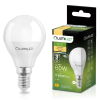 LUMILED LED izzó E14 gömb alakú P45 8W = 60W 880lm 3000K Meleg 180° LUMILED