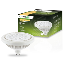 LUMILED LED izzó ES111 GU10 10W = 75W 1055lm 3000K Meleg 38° LUMILED izzó