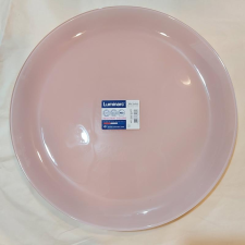 LUMINARC Arty lapos tányér 26 cm, Pink Quartz (rózsaszín), Q2944 tányér és evőeszköz