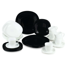 LUMINARC Étkészlet 30db Luminarc Carine Black&amp;White edény