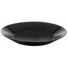  Luminarc Tányér mély 23 cm fekete Harena L7610 tányér és evőeszköz