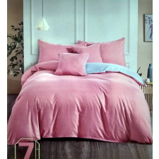  LUNA 7 részes egyszínű ágynemű garnitúra - rózsaszín lakástextília