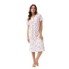 Luna Emily női hálóing, rózsás 3XL hálóing, pizsama