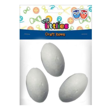 Luna Hungarocell tojás dekorációs alap 70mm 3db kreatív és készségfejlesztő