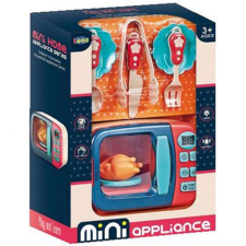 Luna Mini Appliance mikrohullámú sütő játékszett fénnyel konyhakészlet
