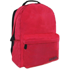 Luna MUST Monochrome Ripstop piros iskolatáska hátizsák iskolatáska