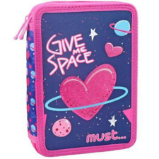 Luna Space Heart kihajtható töltött tolltartó tolltartó