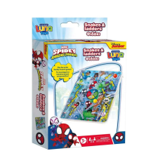 Luna Spidey: Kígyók és létrák társasjáték kreatív és készségfejlesztő