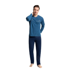 Luna Towner férfi pizsama, kék L férfi pizsama