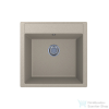 Lunart Aragorn 510 50,9x49,5 cm-es öntött gránit mosogató medence szifon nélkül,Sand 5999123000040