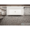 Lunart Leila 169x80 cm-es falhoz tehető öntöttmárvány kád szifon és túlfolyó nélkül,matt fehér 5999123007094