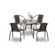  Lund 4+1 kerti bútor garnitúra szett kerti bútor