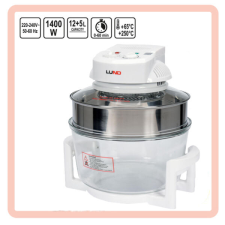 LUND halogén sütő  1400W 67640 elektromos főzőedény