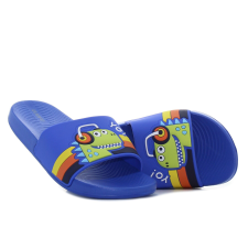 Luofu - Dino kék gyerek papucs Méret:26/27 gyerek papucs, mamusz