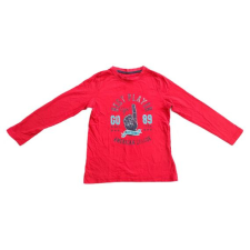  Lupilu piros kisfiú hosszú ujjú felső (méret: 110/116) gyerek póló