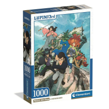 Lupin III 1000 db-os Compact puzzle Clementoni puzzle, kirakós