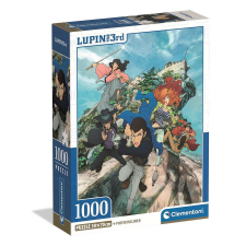  Lupin III Grand Escape 1000 db-os Compact puzzle Clementoni puzzle, kirakós