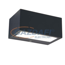  LUTEC 1891S gr GEMINI LED Fali kültéri lámpa, IP54 kültéri világítás