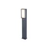 Lutec Qubo sötétszürke mozgásérzékelős LED kültéri állólámpa (LUT-7193004118) LED 1 izzós IP54