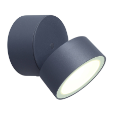 Lutec Trumpet Kültéri Led Fali Lámpa 1 Light Dark Grey kültéri világítás
