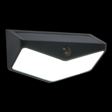 Lutec wings solar led kültéri lámpa 500lm ip44 15x8x6,5cm fekete kültéri világítás