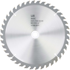  LUX keményfém körfűrészlap fához   255 mm 40 fog fűrészlap
