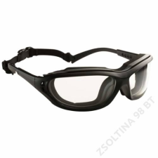 Lux Optical® MADLUX fekete/szürke páramentes víztiszta szemüveg védőszemüveg