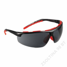 Lux Optical® STREAMLUX színezett karcmentes védőszemüveg, fekete szárral