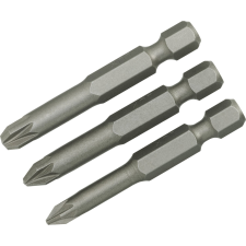LUX-TOOLS LUX Classic bitkészlet PZ csavarokhoz 3 részes barkácsgép tartozék