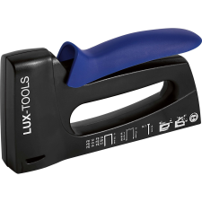 LUX-TOOLS LUX Comfort kézi tűzőgép vékony tűzőkapcsokhoz és tűzőszögekhez barkácsgép tartozék