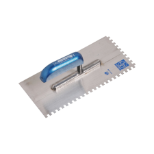 LUX-TOOLS LUX glettvas Classic fogazott 6 mm x 6 mm kőműves és burkoló szerszám