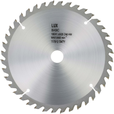 LUX-TOOLS LUX keményfém körfűrészlap fához átmérő: 160 mm 48 fog barkácsgép tartozék