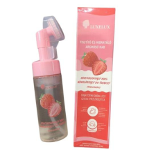 Luxelux Eper arctisztító hab kefével 150ml arctisztító
