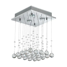 Luxera -62425 KILLYS króm mennyezet lámpa 3xGU10 50W, 300X300mm világítás