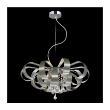 Luxera 64409 - Kristály csillár zsinóron RIBBON CRYSTAL 6xG9/33W/230V világítás