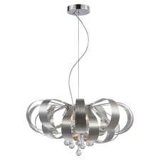Luxera -64409 RIBBON Ezüst Színű Függeszték 6XG9 33W IP20 világítás