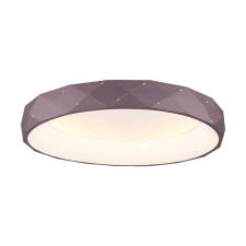 Luxera Canvas barna LED mennyezeti lámpa (LUX-18415) LED 1 izzós IP20 világítás