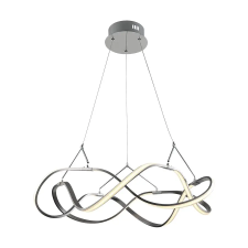 Luxera Minuet króm LED függesztett lámpa (LUX-18104) LED 1 izzós IP20 világítás