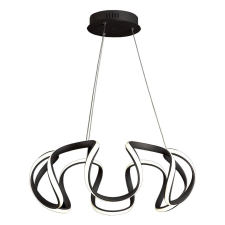 Luxera Passo fekete LED függesztett lámpa (LUX-18206) LED 1 izzós IP20 világítás