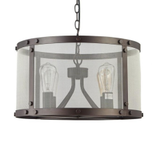 Luxera s.r.o. Barna csillár indusztriál stílusban 4 foglalattal - Iowa Prezent 46071 világítás