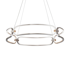 Luxera Trivium króm LED függesztett lámpa (LUX-18100) LED 1 izzós IP20 világítás