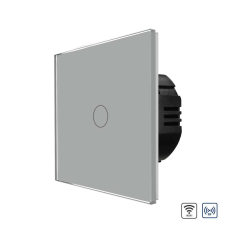 LUXION Egyszerű Üveg Érintőkapcsoló LUXION, Wi-Fi + RF433 villanyszerelés