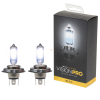 LUXLINE spol. s r.o. Elta Vision Pro Black Edition +180% H4 autóizzó 12V 60/55W, 2db/csomag