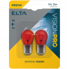 LUXLINE spol. s r.o. Elta Vision Pro PR21W jelzőizzó 12V 21W, piros, 2db/bliszter