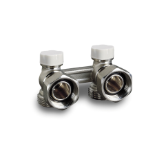 Luxor M177 H-idom fal felőli csatlakozás, 3/4"-24x19 hűtés, fűtés szerelvény