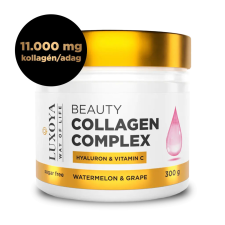 Luxoya Beauty Collagen Complex italpor 300g - Görögdinnye-szőlő íz vitamin és táplálékkiegészítő